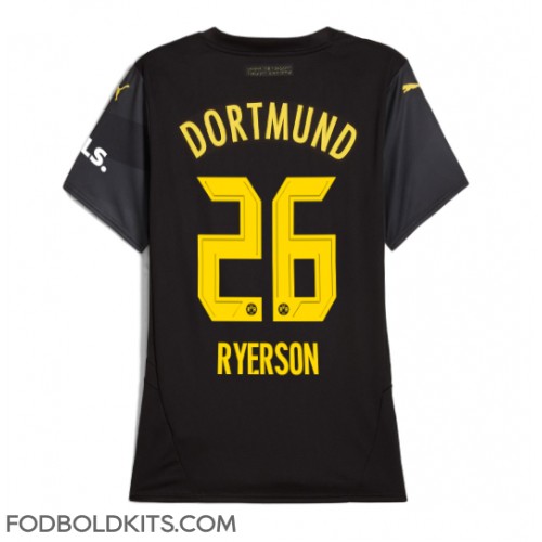 Borussia Dortmund Julian Ryerson #26 Udebanetrøje Dame 2024-25 Kortærmet